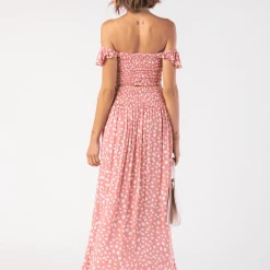 Tear Bottoms Tiare Hawaii Dakota Skirt - Pebble Rose