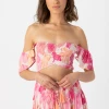Tiare Hawaii Hollie Crop Top - Waimea Coral Tops