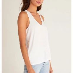 Tops Z Supply Organic V Neck Tank