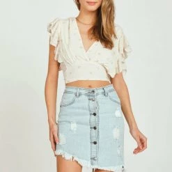 Vintage Havana Eyelet Tank