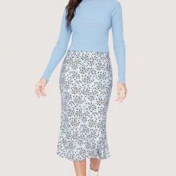 Lost And Wander Lost + Wander Wild Thing Bias Midi Skirt Bottoms