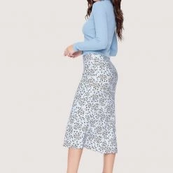 Lost And Wander Lost + Wander Wild Thing Bias Midi Skirt Bottoms