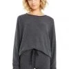 Tops Wildfox Baggy Beach Jumper - Clean Black