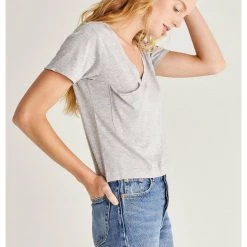 Z Supply Classic Skimmer Crop Tee Tops 31 Z Supply Classic Skimmer Crop Tee Tops