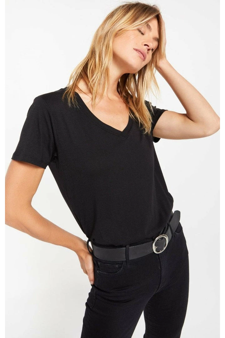 Tops Z Supply Kasey Modal V Neck Tee 8 Tops Z Supply Kasey Modal V Neck Tee