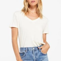 Tops Z Supply Kasey Modal V Neck Tee