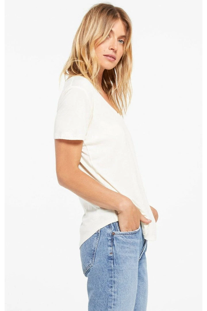 Tops Z Supply Kasey Modal V Neck Tee 4 Tops Z Supply Kasey Modal V Neck Tee