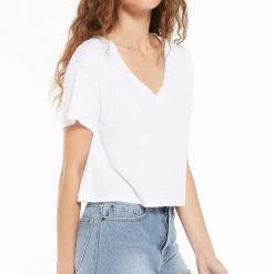 Tops Z Supply Parker Organic V Neck Tee