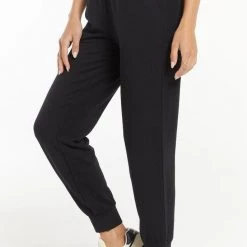 Z Supply WFH Modal Jogger - Black Bottoms