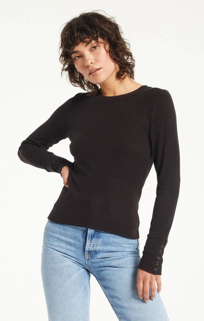 Z Supply. Alex Brushed Rib Top Tops 4 Z Supply. Alex Brushed Rib Top Tops
