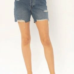 Amuse Society Amuse Bella Woven Denim Short Bottoms