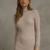 Tops Knititude Claire Ribbed Turtleneck - Moonlight