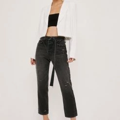 Bottoms Pistola Charlie High Rise Straight Leg In Cameo