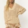 Tops Amuse Society Heat Wave Knit Sweater 2 Tops Amuse Society Heat Wave Knit Sweater
