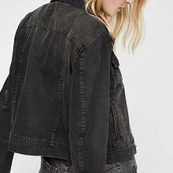 Free People Rumors Denim Jacket Jackets
