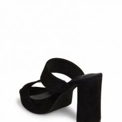 Jeffrey Campbell Adriana 2 Band Mule - Black Suede