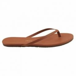 Shoes Tkees Leather Flip Flops Foundations - Au Naturale