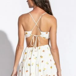 Dresses Sky To Moon Swiss Dot Floral Dress