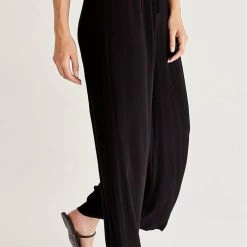 Z Supply White Sands Wide Leg Pant Bottoms