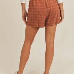 Sadie & Sage Gatlinburg Check Short Bottoms