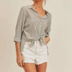 Sage The Label Breeze Linen Shirt Tops