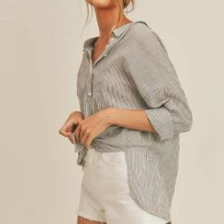 Sage The Label Breeze Linen Shirt Tops