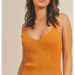 Dresses Sage The Label BethanyTextured Rib Knit Mini Dress