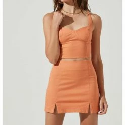 ASTR The Label ASTR Monet Bustier Top