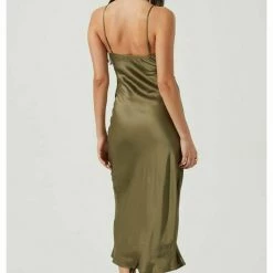 ASTR The Label ASTR Valinda Dress - Olive Dresses
