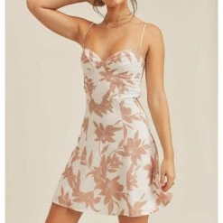 Dresses Sage The Label Sandal Wood Bustier Mini Dress