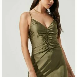 ASTR The Label ASTR Valinda Dress - Olive Dresses