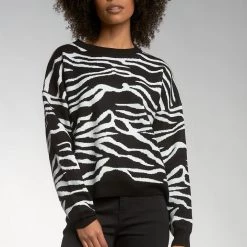 Elan Zebra Sweater