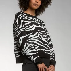 Elan Zebra Sweater
