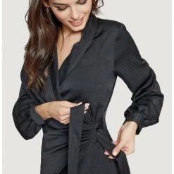 Lost And Wander Dresses Lost + Wander Chase The Night Mini Wrap Dress