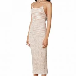 NIA Open Back Knit Dress Dresses
