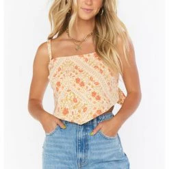 Tops Show Me Your Mumu Handkerchief Top