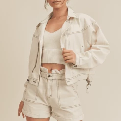 Sage The Label No One Else Paperbag Shorts